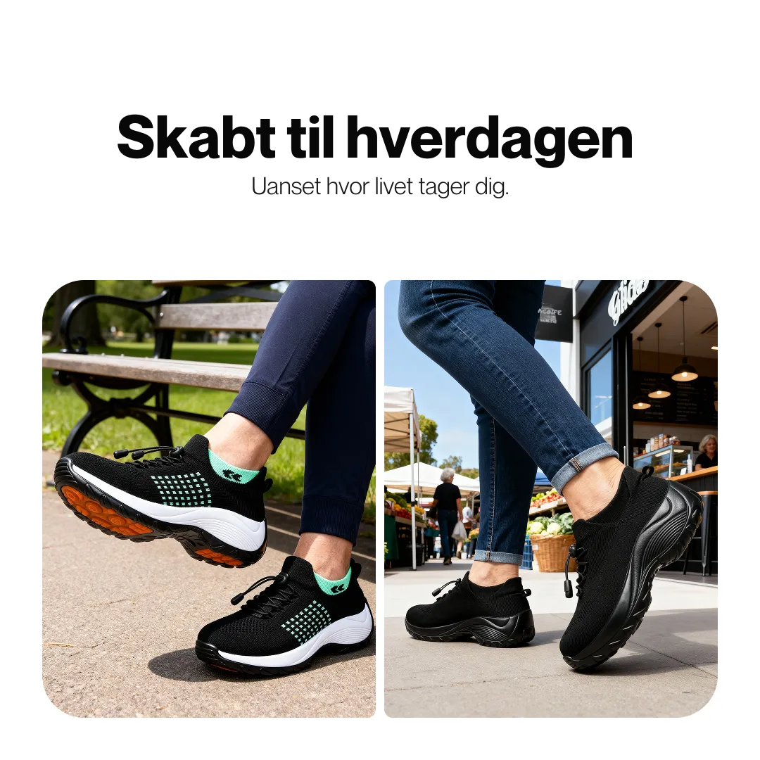 OrtoMax™ | Ortopædiske smertelindrene sko