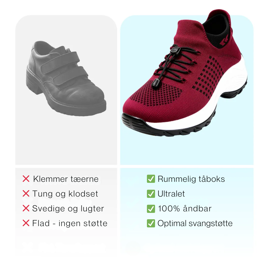 OrtoMax™ | Ortopædiske smertelindrene sko