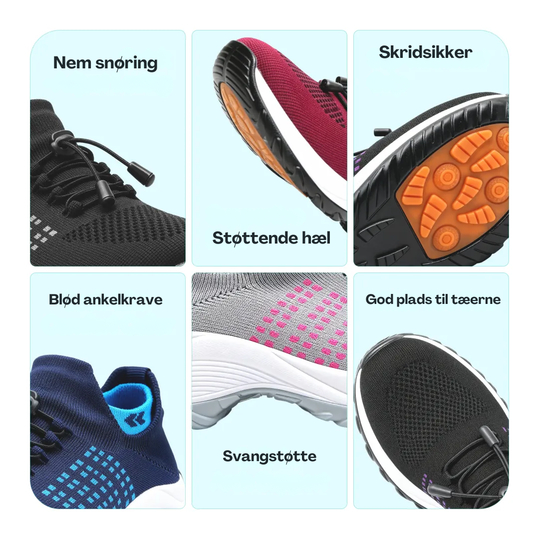 OrtoMax™ | Ortopædiske smertelindrene sko
